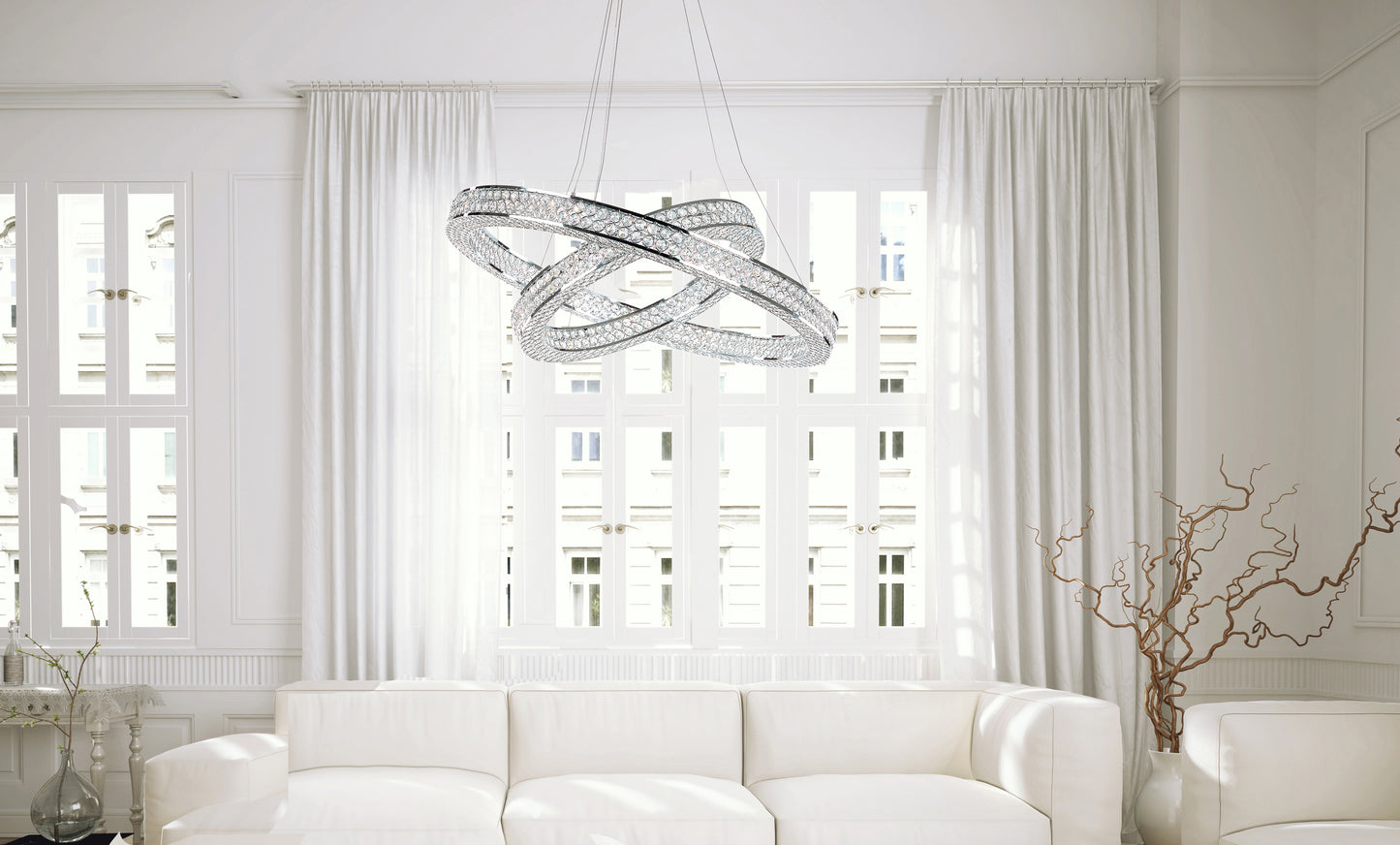 The Eternity LED Pendant Light Chandelier